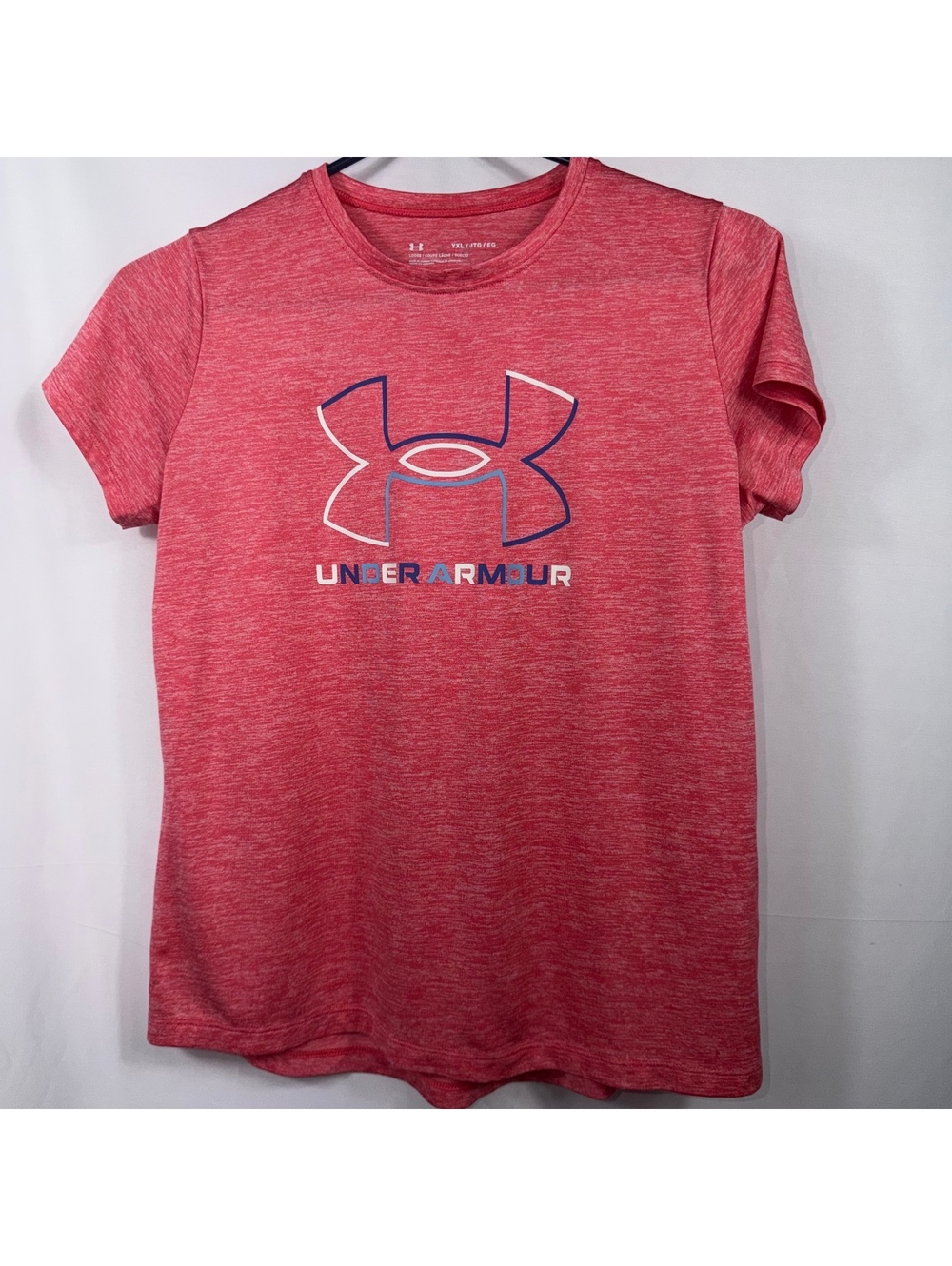 Under Armour Girls YXL Red Graphic T-Shirt